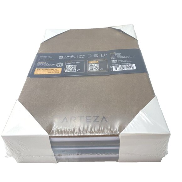 Journals Variety Pack, Neutral- Set of 3, Soft Surface with Ribbon Bookmark New - Picture 2 of 8